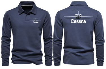 CESSNA LONG SLEEVE POLO